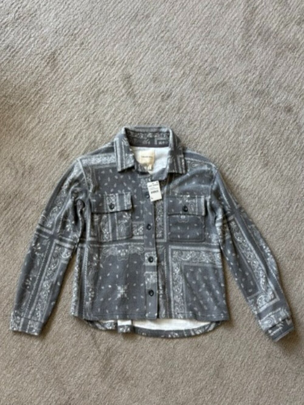 Thread & Supply Women's Button Down Shacket, New with Tags